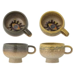 - Oculus Kop, Brun, Stentøj^Bloomingville Hot