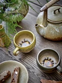 - Oculus Kop, Brun, Stentøj^Bloomingville Hot