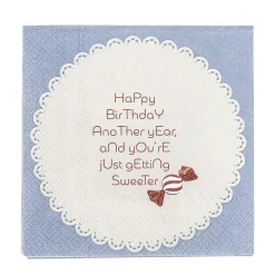 - Oscar Serviet, Blå, FSC® Mix, Papir^Bloomingville Discount