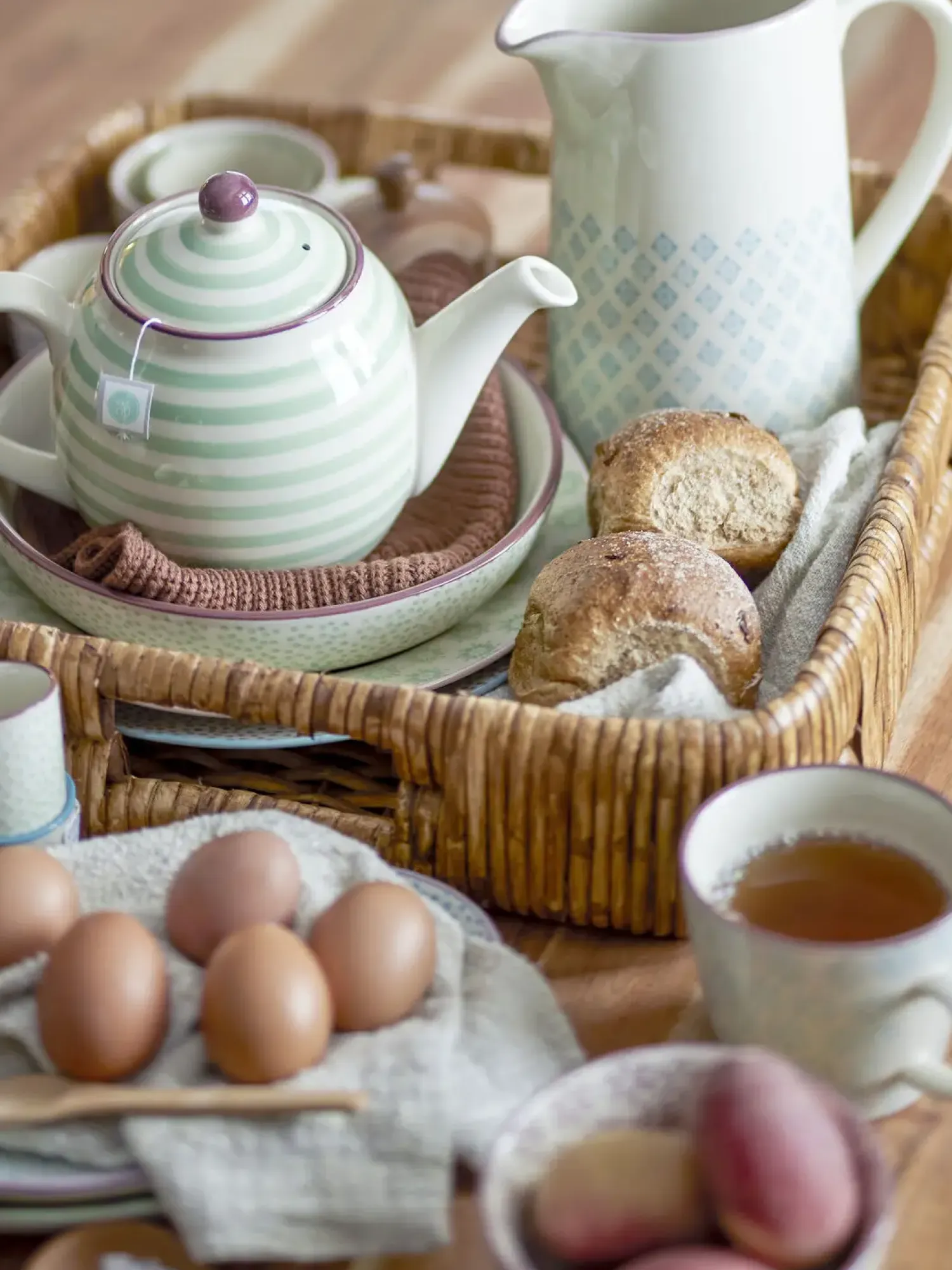 - Patrizia Kop, Gul, Stentøj - Sæt af 4 stk./Pris pr. kop^Bloomingville Best