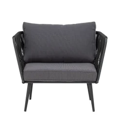 - Pavone Lounge Stol, Sort, Metal^Bloomingville Online