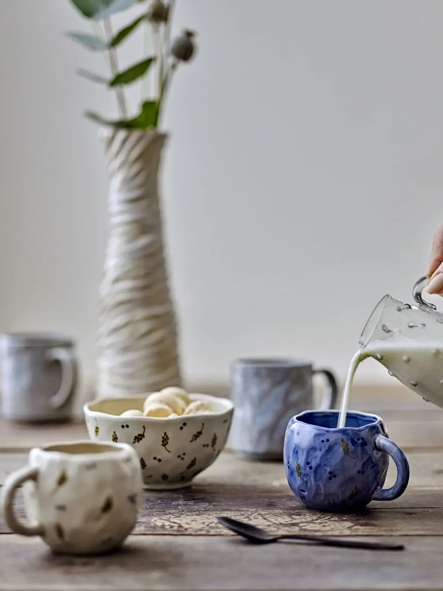 - Romana Flødekande, Klar, Genanvendt Glas^Bloomingville Discount