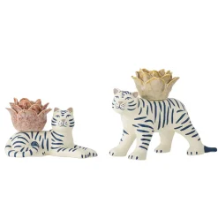 - Rory Lysestage, Hvid, Stentøj*Bloomingville Clearance