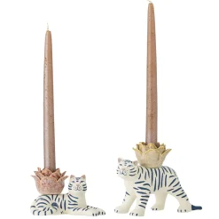 - Rory Lysestage, Hvid, Stentøj*Bloomingville Clearance