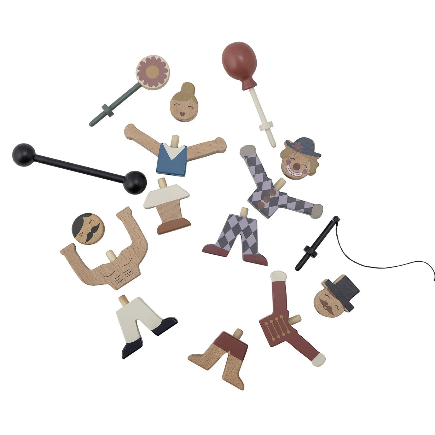 - Rossaio Legetøj, Rød, FSC® 100%, Beech^Bloomingville Hot