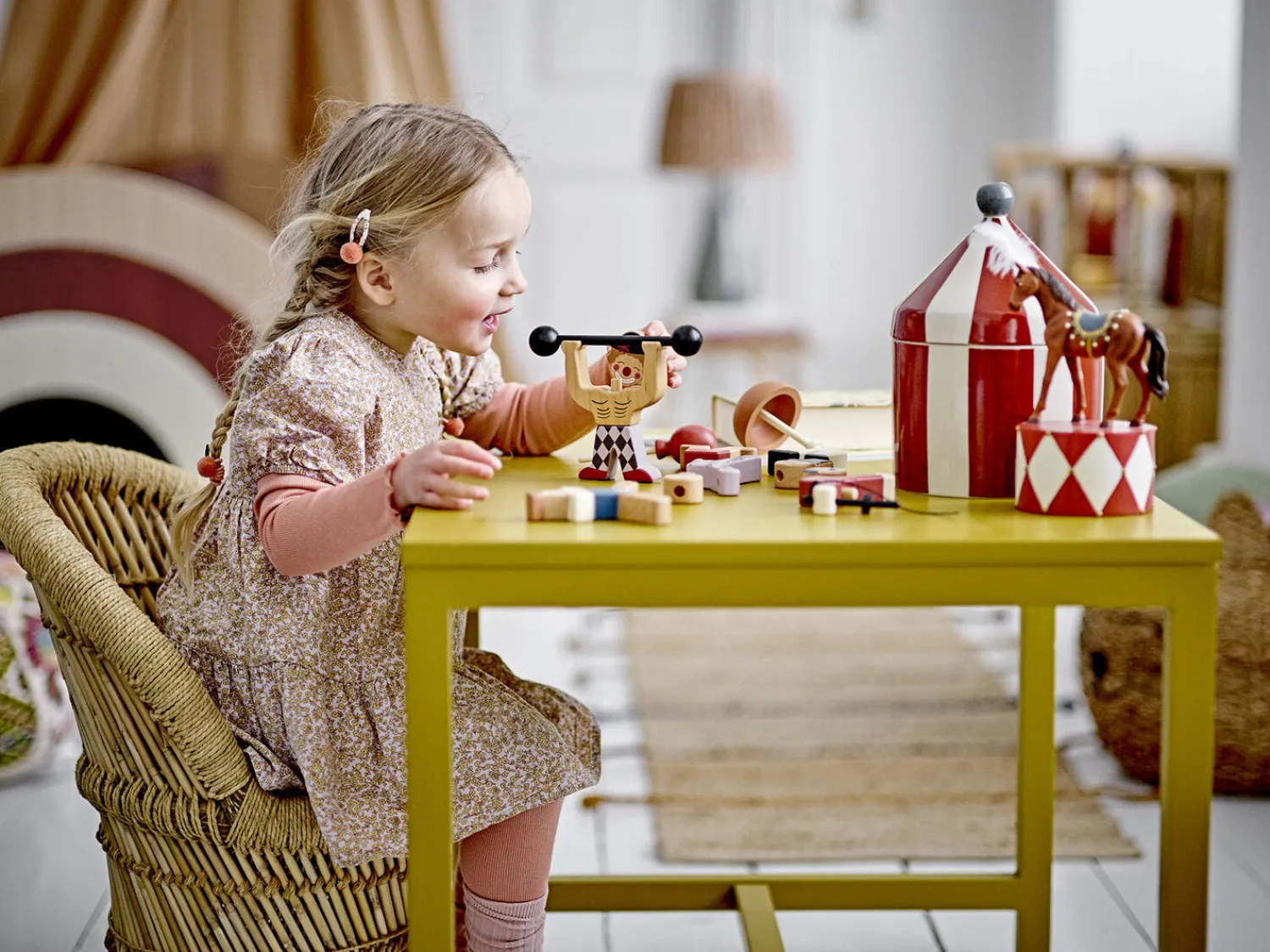 - Rossaio Legetøj, Rød, FSC® 100%, Beech^Bloomingville Hot