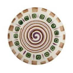 - Shama Tallerken, Grøn, Stentøj*Bloomingville Outlet