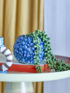 - Susannah Urtepotteskjuler, Blå, Stentøj*Bloomingville Clearance