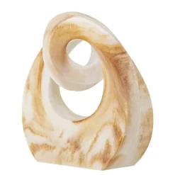 - Swirl Deko, Brun, Polyresin^Bloomingville Discount