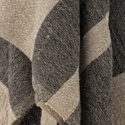 - Temi Plaid, Sort, Genanvendt Bomuld^Bloomingville Best