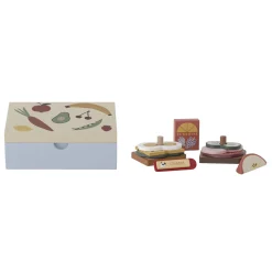 - Thyra Legetøj, Madkasse, Blå, FSC® 100%, MDF^Bloomingville Clearance