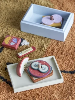 - Thyra Legetøj, Madkasse, Blå, FSC® 100%, MDF^Bloomingville Clearance