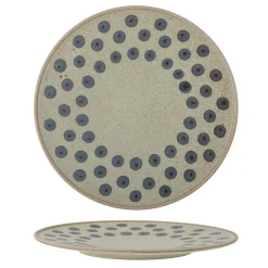 - Tinni Tallerken, Blå, Stentøj*Bloomingville Hot