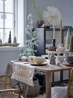 - Twist Stearinlys, Brun, Parafin, sæt med 2 styk*Bloomingville Discount