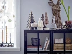 - Twist Stearinlys, Brun, Parafin, sæt med 2 styk*Bloomingville Discount