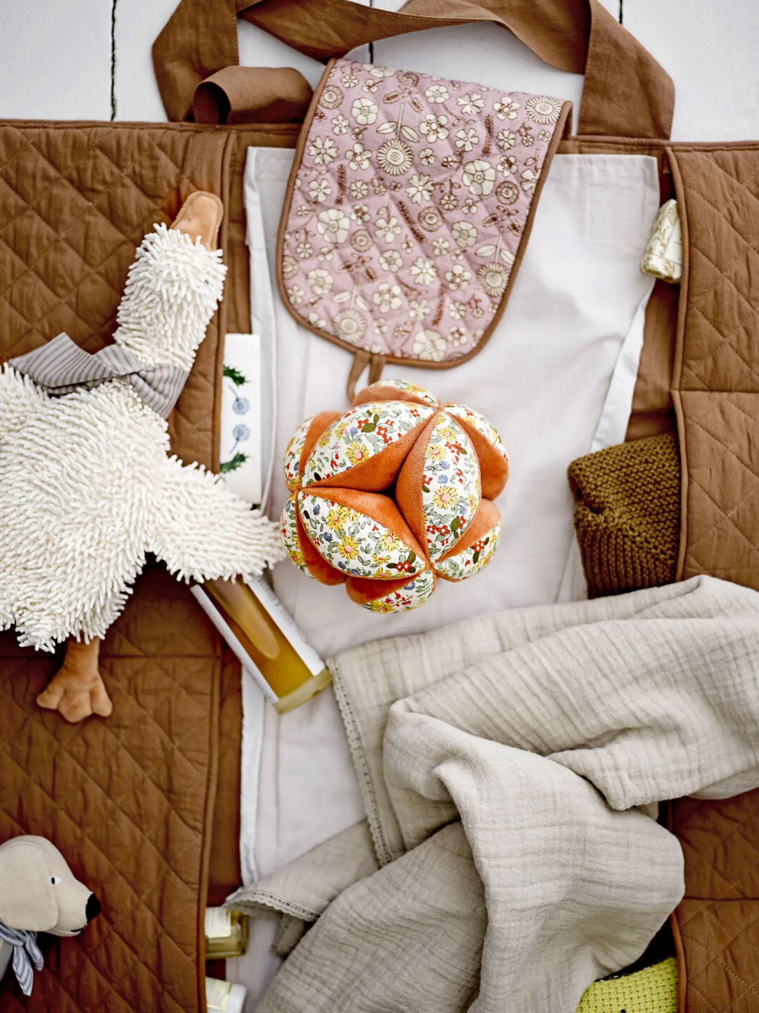 - Venke Soft Toy, Orange, Bomuld*Bloomingville Outlet