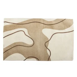 - Volano Tæppe, Natur, Bomuld*Bloomingville Hot