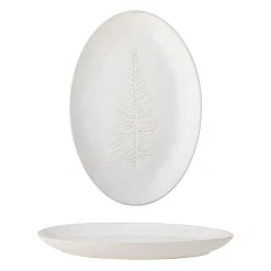 - Winter Serveringsfad, Natur, Stentøj^Bloomingville Outlet