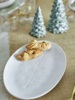 - Winter Serveringsfad, Natur, Stentøj^Bloomingville Outlet