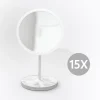 - Aftageligt Make-up spejl X15 Bordmodel - Hvid spejl^Bosign New