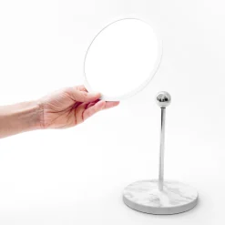 - Aftageligt Make-up spejl X15 Bordmodel - Hvid spejl^Bosign New