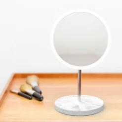 - Aftageligt Make-up spejl X15 Bordmodel - Hvid spejl^Bosign New