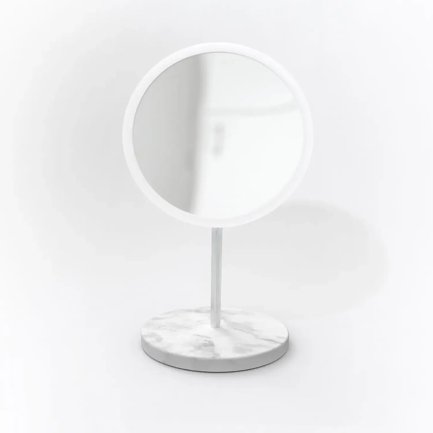 - Aftageligt Make-up spejl X15 Bordmodel - Hvid spejl^Bosign New