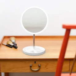 - Aftageligt Make-up spejl X10. Bordmodel - Hvid^Bosign