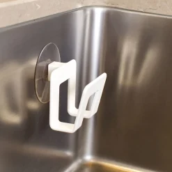 - Holder til køkkensvamp - Hvid, 18 cm*Bosign Sale