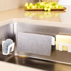 - Holder til køkkensvamp - Hvid, 18 cm*Bosign Sale