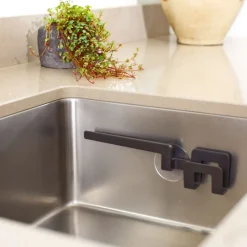 - Holder til opvaskeklud og opvaskesvamp - Grå^Bosign Discount