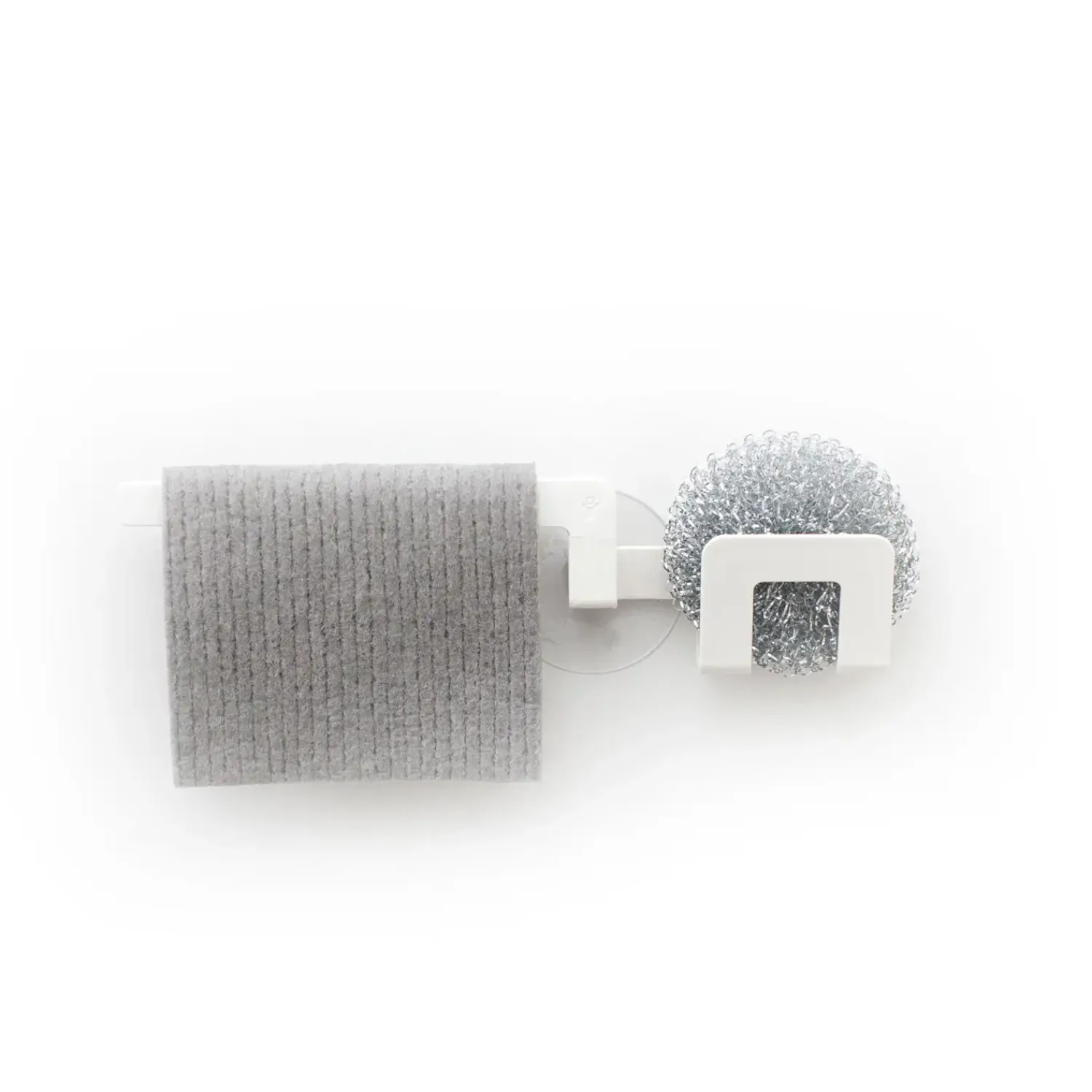 - Holder til opvaskeklud og opvaskesvamp - Hvid*Bosign Discount