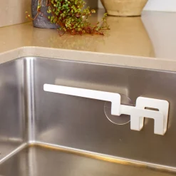 - Holder til opvaskeklud og opvaskesvamp - Hvid*Bosign Discount