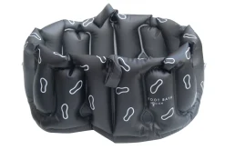 - oppustelig fodbad med håndtag - Grafitgrå*Bosign Best