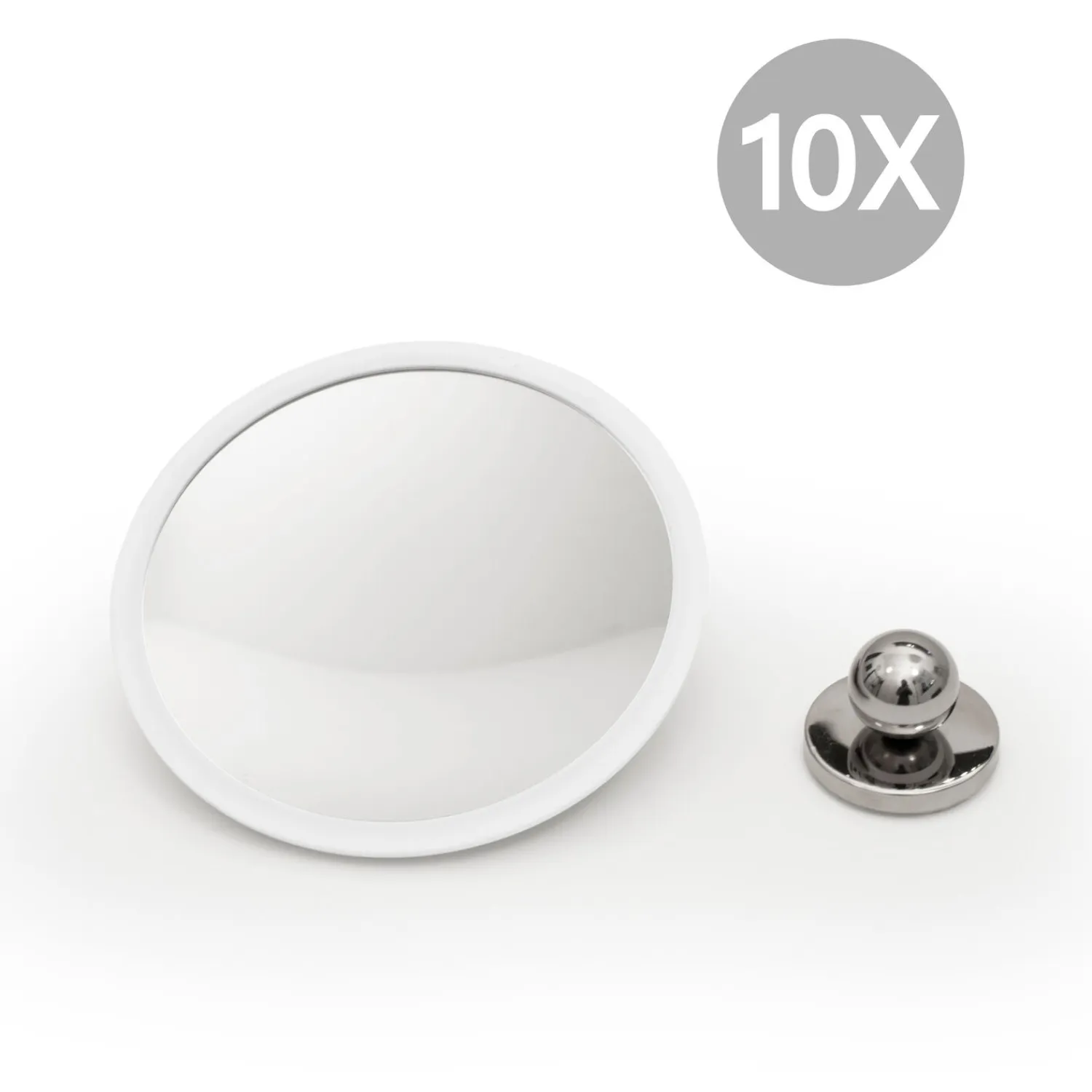 - PLUS Aftageligt Make-up spejl X10 - Hvid*Bosign Hot