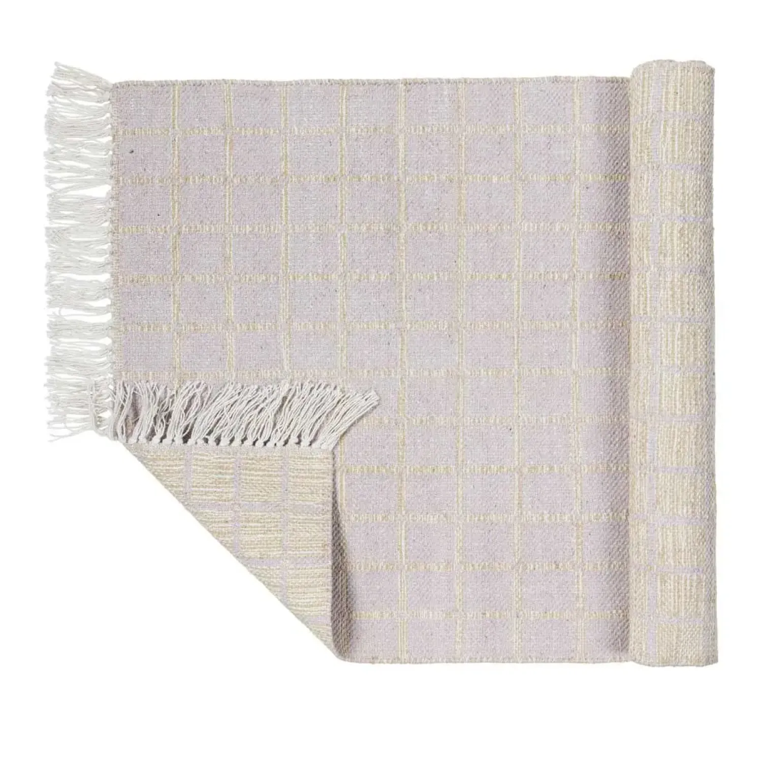 - Tæppe - Rug Henny - Light Purple - 140 x 200 cm*Broste Copenhagen Sale