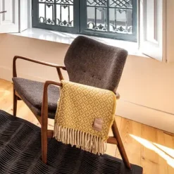 - Noor plaid/tæppe - Taupe - 180x130 cm^Burel Factory Outlet