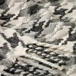 - Pied de Coq - Plaid/tæppe - Gråmønstret^Burel Factory Clearance