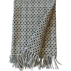 - Vintage plaid/tæppe - Army grøn/grå mønstret^Burel Factory Outlet