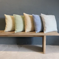 - Visual Pudebetræk - Lys grøn - 45x45 cm*Burel Factory Hot