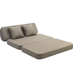 - KK 3 Fold Sofa 120cm - Sand med sand farvet knapper*By KlipKlap Hot