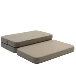- KK 3 Fold Sofa 120cm - Sand med sand farvet knapper*By KlipKlap Hot