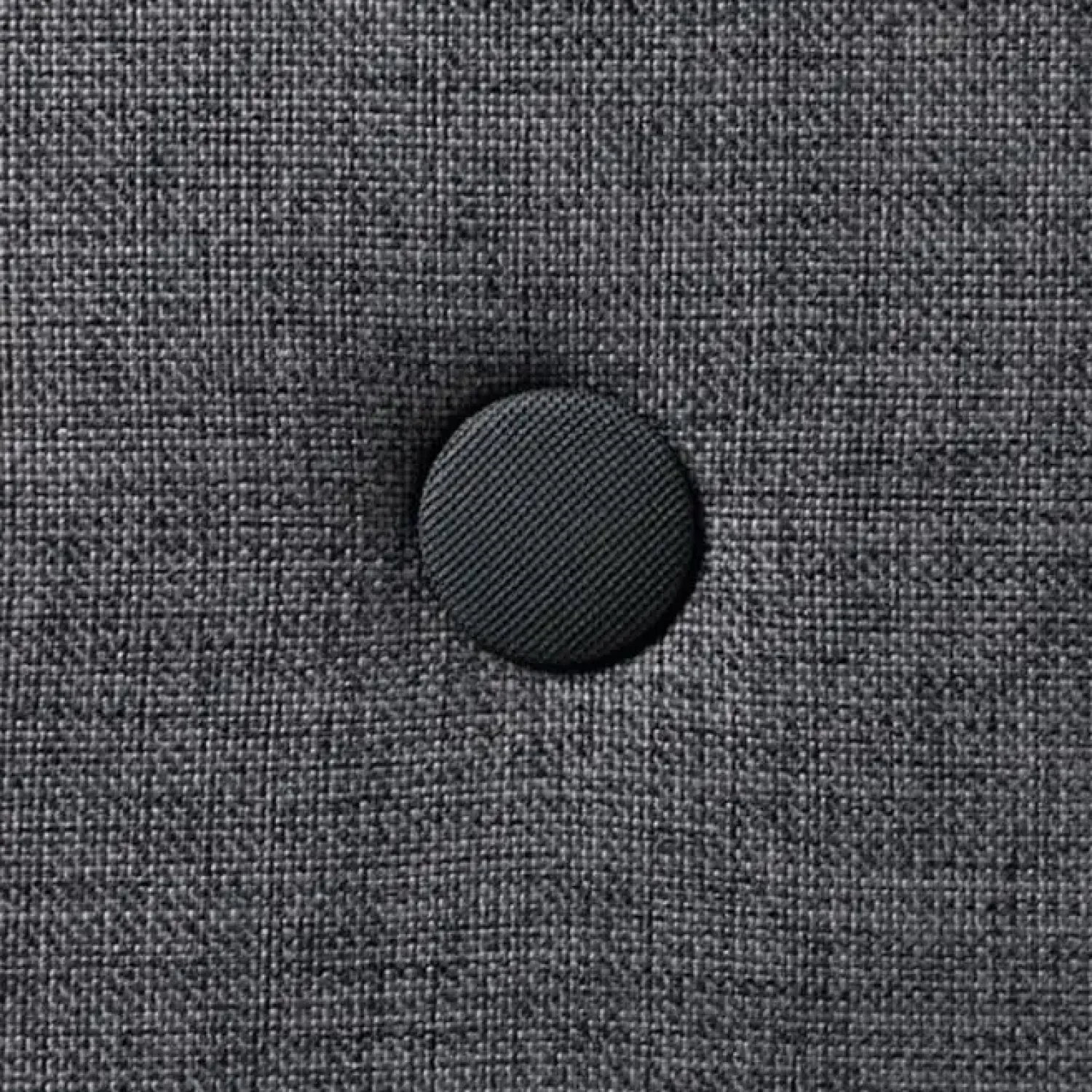 - KK 3 Fold sofa XL 140 cm - Blågrå med grå knapper^By KlipKlap