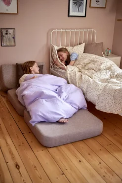 - Sofa - KK 3 Fold Sofa Single - Mustard w. Mustard - Gul*By KlipKlap Discount