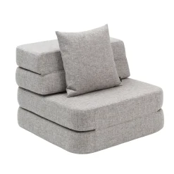 - Sofa - KK 3 Fold Sofa Single Soft - Multi Grey w. Grey - Grå*By KlipKlap Sale