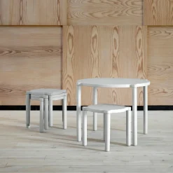 By KlipKlap - Stacking Stool - Sand grey* Clearance