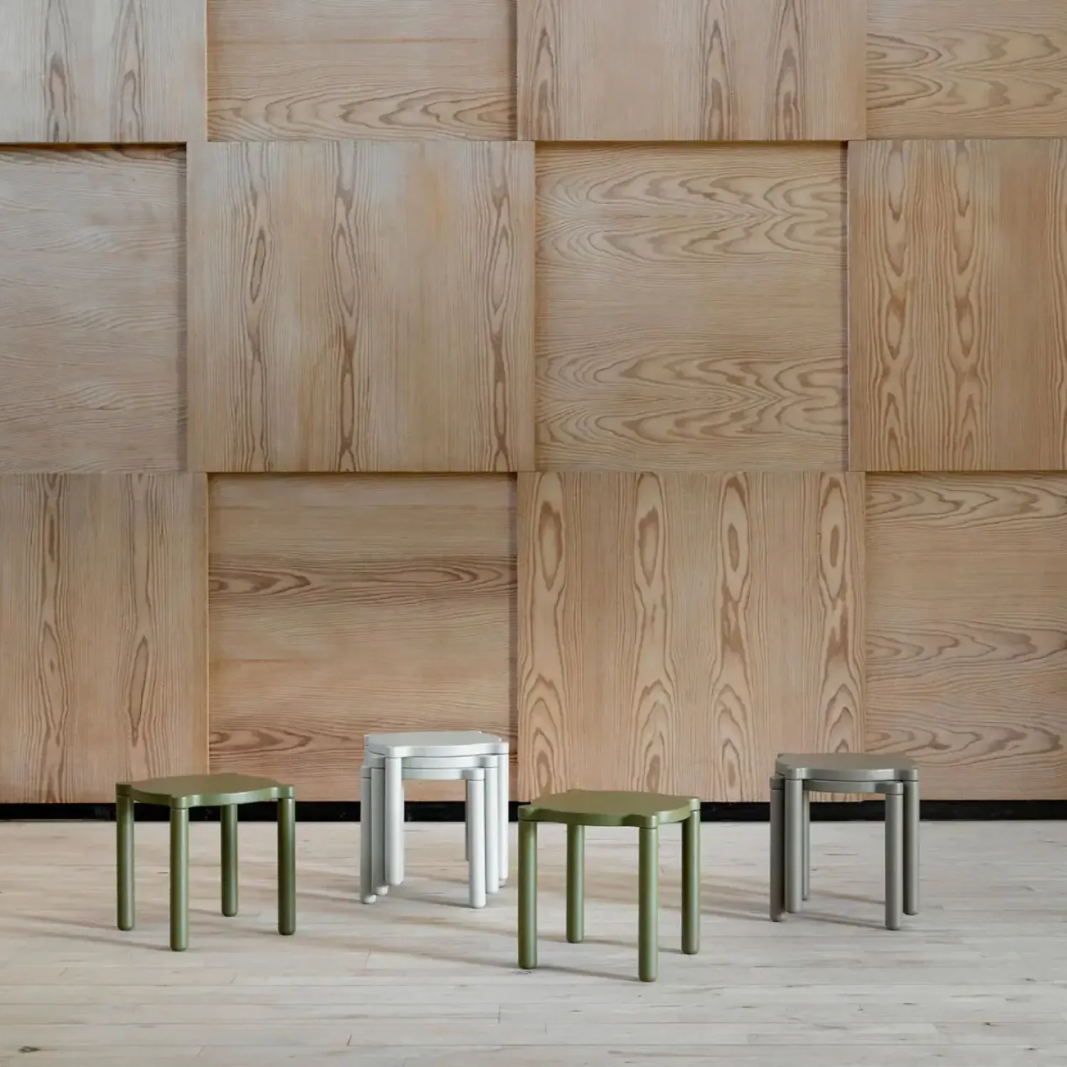 By KlipKlap - Stacking Stool - Olive green^ Discount