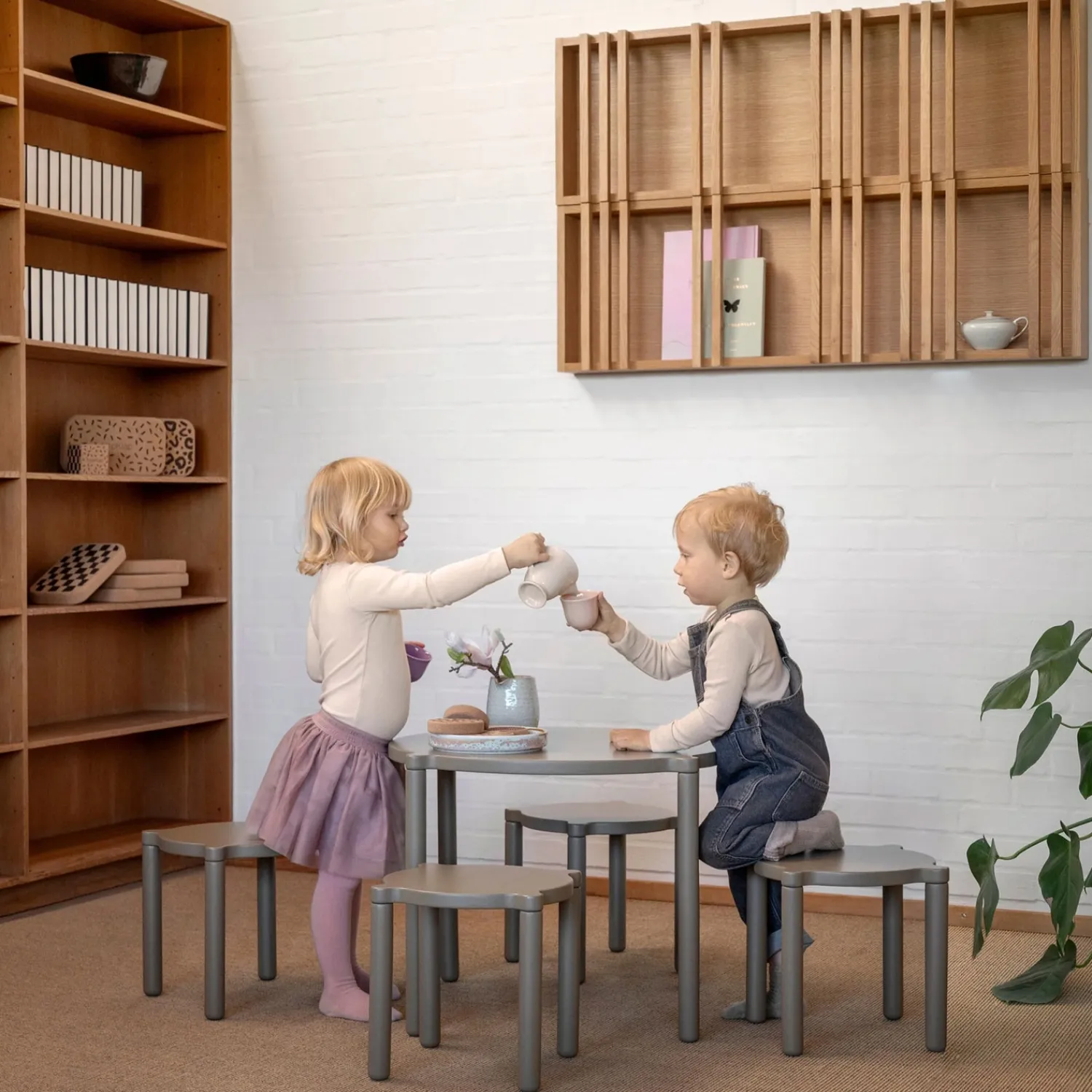 By KlipKlap - Stacking Stool - Olive green^ Discount