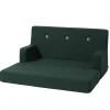 børnesofa - KK Kids Sofa - Mørkegrøn - Deep Green*By KlipKlap Sale