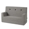 børnesofa - KK Kids Sofa - Multigrå*By KlipKlap Discount